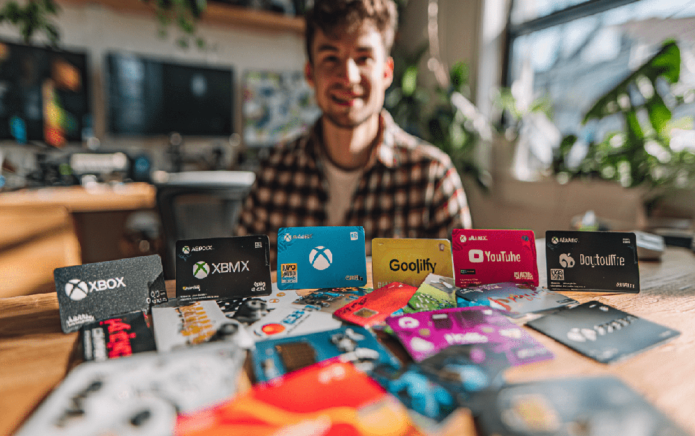 تصویر انواع گیفت کارت